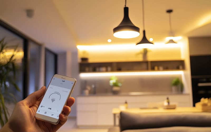 Smart Lighting: Enhancing Homes with Convenience and Efficiency